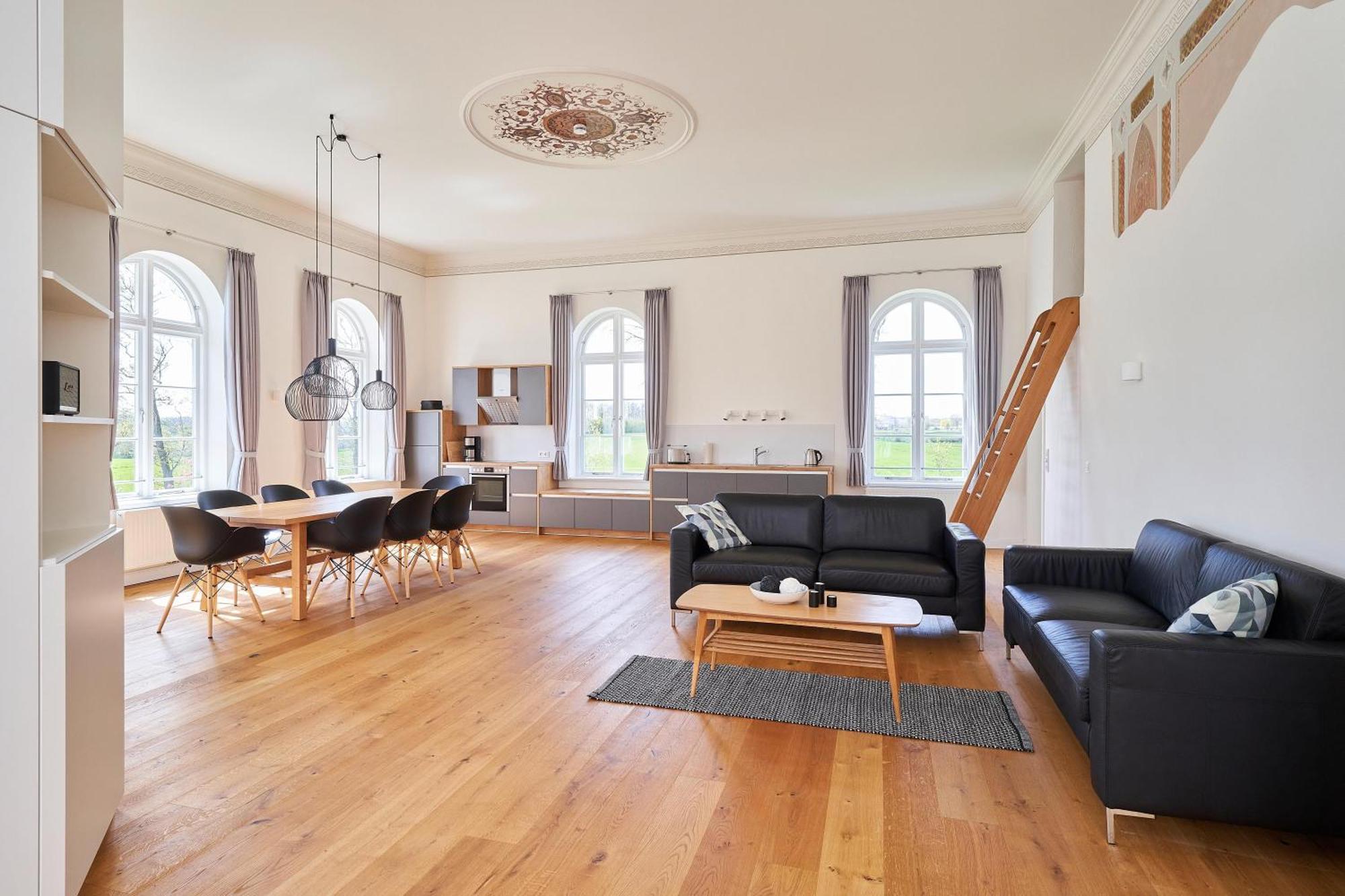 Ferienwohnungen Herrenhaus Gut Oestergaard Steinberg  Exterior foto